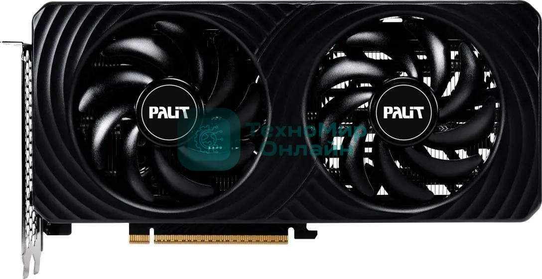 Видеокарта Palit RTX 5060 DUAL OC NV RTX 5060 8Gb 128bit GDDR7 2280/28000/HDMIx1/DPx3/HDCP R NE75060S19P1-Gb2063D PCI-E 5.0