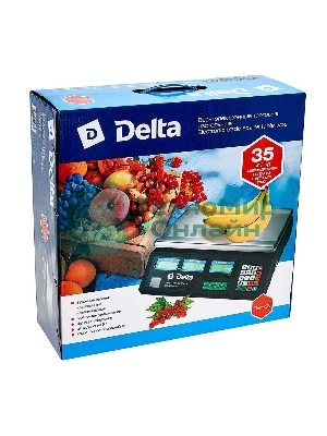 Весы торговые DELTA ТВН-35 до 35кг/5г