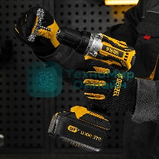 Щетка для дрели Denzel 75 мм, плоская, со шпилькой, нержавеющая витая проволока