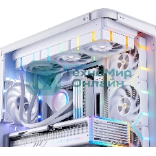 Вентилятор для корпуса JONSBO HF2-120WR Reverse (120x120x25мм, 4-pin PWM, ARGb, 63.3CFM, 29.5dBA, 2200RPM, белый)