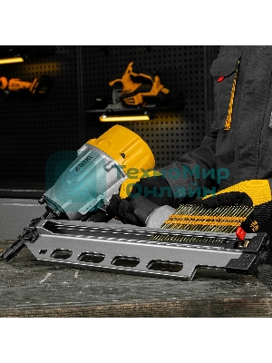 Гвозди Denzel для пнев. нейлера (крашен.), длина - 90 мм, диам. - 3,05 мм, 2000 шт.