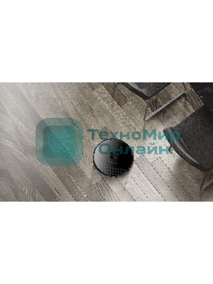 Робот-пылесос TopDevice TDSRC003_BK черный, 40 Вт, 2600 мА·ч Li-Ion, уборка влажная/сухая, пылесборник контейнер 0.4 л