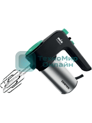 Миксер Centek CT-1123 (черный/сталь)