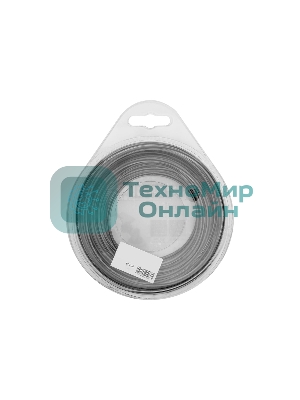 Леска для триммера Denzel двухкомпонентная звезда, 2,7мм х 15м, блистер EXTRA CORD