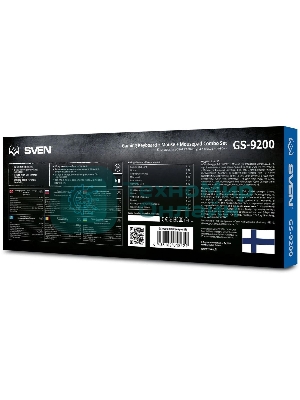 Комплект клавиатура + мышь SVEN GS-9200 игровые клавиатура, мышь и коврик