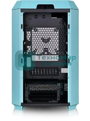 Компьютерный корпус Thermaltake The Tower 300 Turquoise голубой без БП miniITX 7x120мм 5x140мм 2xUSB 3.0 audio bott PSU