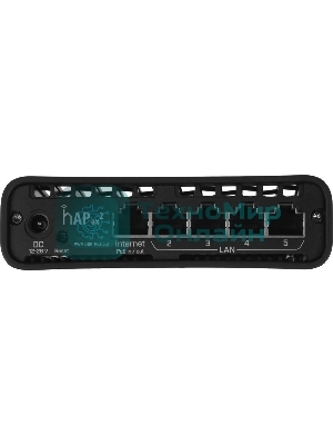 Маршрутизатор mikroTik hAP ax2 C52iG-5HaxD2HaxD-TC WIFI6, 2.4+5Ghz, 5RJ45 1Gbit, 1 POE