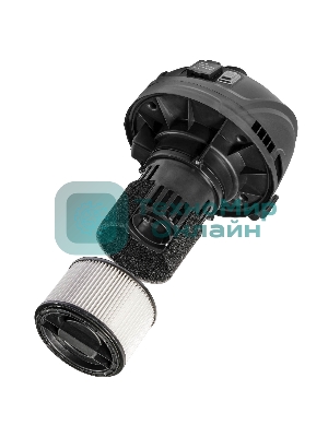 Строительный пылесос Bort BSS-1220-M (93417814) синий, 270/1200 Вт, уборка сухая/влажная, пылесборник мешок/контейнер, 20 л