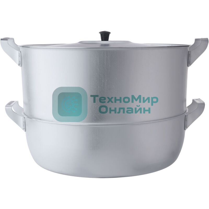 Манты-казан Демидовский МШ-018 15 л, 4 решетки, алюм