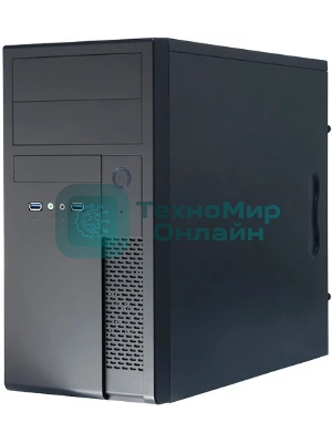 Компьютерный корпус CHIEFTEC MESH XT-01B-OP без БП, черный, mATX