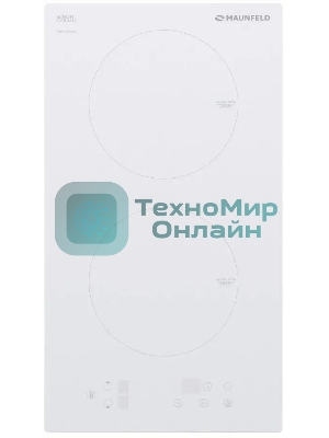 Индукционная варочная панель Maunfeld EVI.292-WH, конфорок: 2 шт., закаленное стекло, независимая, белый
