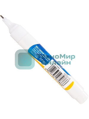 Ручка корректор Deli E7286 шариковый белый 8мл