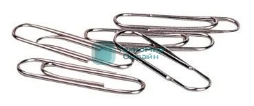 Скрепки Deli E0025 металл 29мм (упаковка: 100 шт) пластиковая коробка