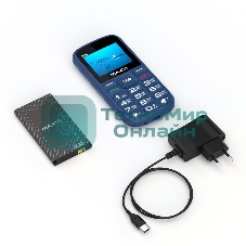 Мобильный телефон Maxvi B201 синий