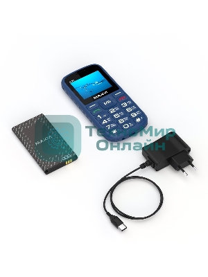 Мобильный телефон Maxvi B201 синий
