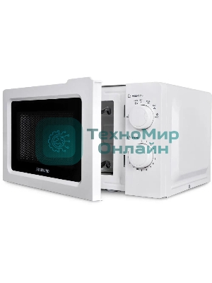 Микроволновая печь Starwind SMW3020 белый, 20 л, 700 Вт, переключатели - поворотный механизм