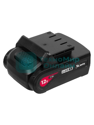 Дрель-шуруповерт аккумуляторная MTX MCDL-12-02, Аккумуляторная, 12В, 2 АКБ, Кейс