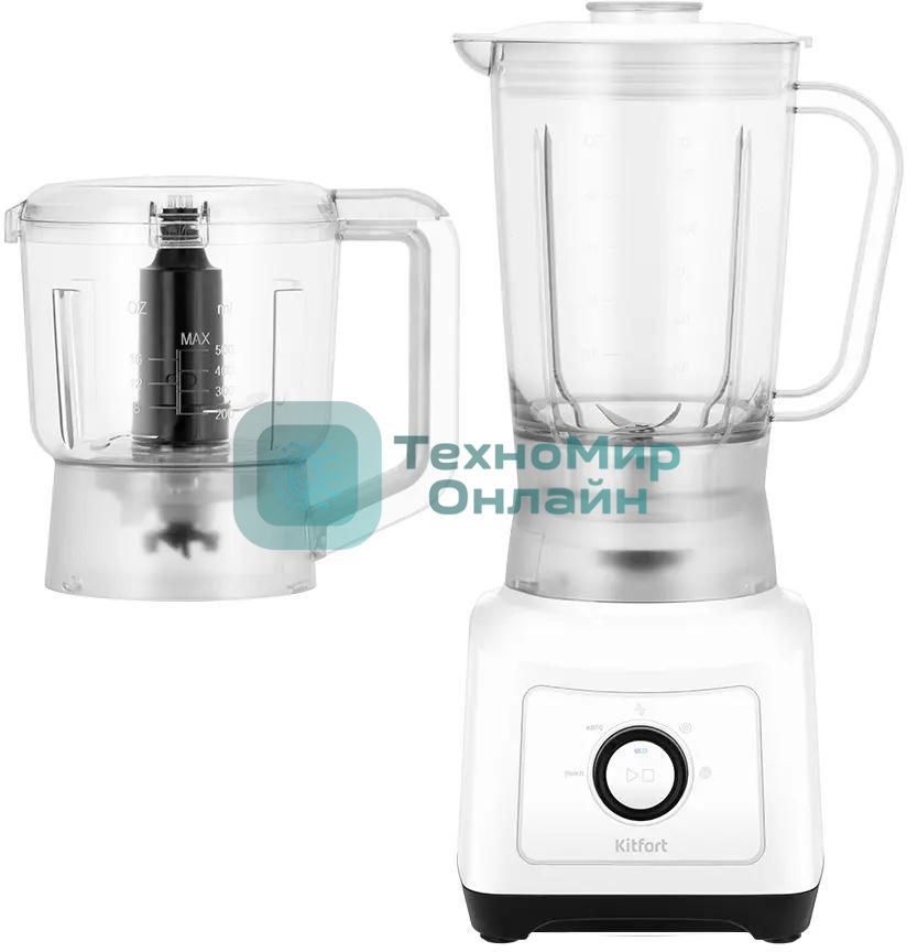 Блендер стационарный Kitfort КТ-3524 500Вт белый/черный