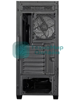 Компьютерный корпус Chieftec Vista черный без БП ATX 3x120мм 1xUSB2.0 1xUSB3.0 1xUSB3.1 audio bott PSU
