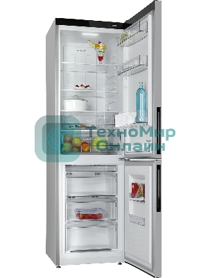 Холодильник Atlant ХМ-4621-181-NL серебристый двухкамерный 211/94л морозилка снизу, No Frost
