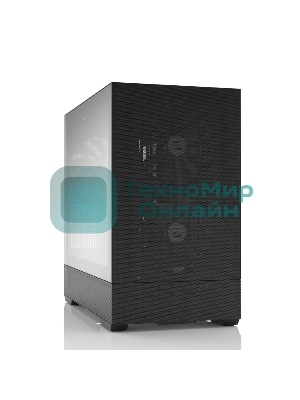 Компьютерный корпус ZALMAN P30 AIR, MATX, BLACK, WINDOW, 2xCombo (3.5'' or 2.5''), 3x2.5