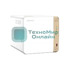 Сетевое хранилище NAS Qnap Original TS-462-4G 4-bay настольный Celeron N4505