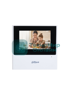 Видеодомофон DAHUA DHI-VTH2611L-WP, Dahua Wi-Fi Indoor Monitor