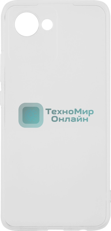 Чехол (клип-кейс) BoraSCO для Realme C30/C30s 71372 прозрачный