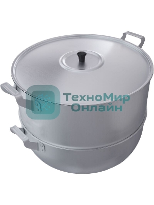 Манты-казан Демидовский МШ-018 15 л, 4 решетки, алюм