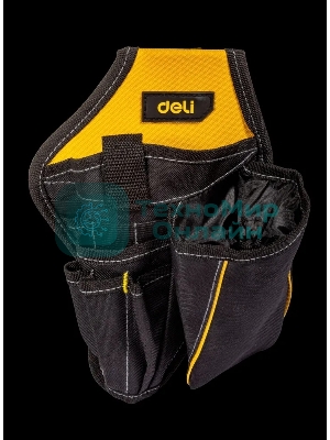 Поясная сумка-кобура монтажника Deli DLP07