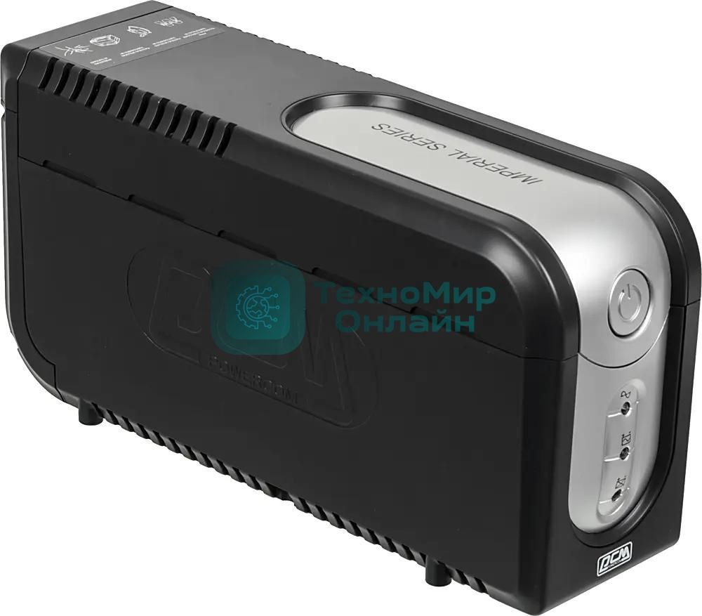 Источник бесперебойного питания Powercom Imperial IMP-625AP 375Вт 625ВА черный