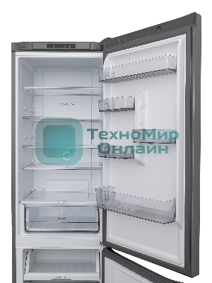 Холодильник Hotpoint HT 5200 C MX мраморный двухкамерный, 240/83л, морозилка снизу, No Frost