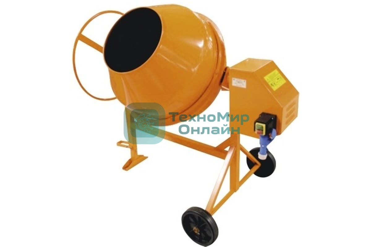 Бетоносмеситель Россия СБР-260В 750 Вт, 260 л, 380 В, редуктор