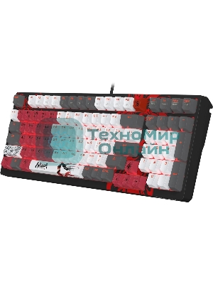 Клавиатура A4Tech Bloody S98 Naraka BLMS Plus проводная, USB Type-A, чёрный/красный