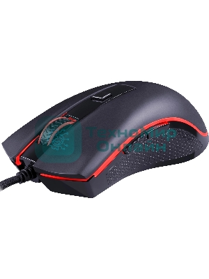 Мышь проводная Redragon Cypher, черный, 12800 dpi, USB, кнопки - 7