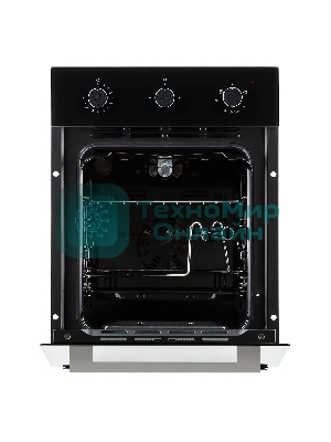 Духовой шкаф газовый Krona STRETTO 45 BL черный