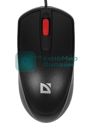 Комплект клавиатура+мышь Defender Line C-511 проводной, USB, 1000 DPI, чёрный