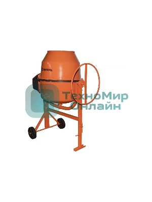 Бетономешалка Вихрь БМ-230П (74/1/18) 1000 Вт, 230 л, полиамидный венец, 32 об/мин