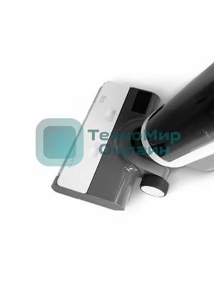 Пылесос вертикальный BQ VCA1002W белый/черный, питание от аккумулятора, 30 Вт, уборка влажная/сухая, пылесборник 0.75 л, бак для жидкости 0.85 л, работа от АКБ max 45 мин