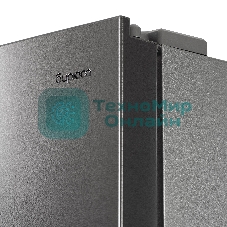 Холодильник Бирюса CD 405 DI темная нержавеющая сталь двухкамерный 289/130л морозилка снизу Side by Side