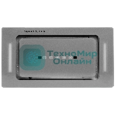 Вытяжка встраиваемая Zigmund & Shtain K 014.5 S нержавеющая сталь, 52 см, 1100 куб. м/ч, 62 дБ