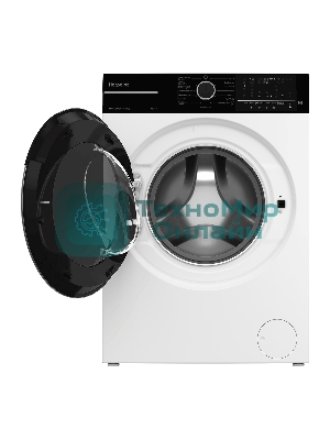 Стиральная машина с сушкой Hotpoint WDSH 75549 VBX белая, загрузка фронтальная 7.5кг, 1200 об/мин., класс: A