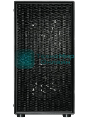 Компьютерный корпус XASTRA A305M 3FRGb Black mATX/Mesh/ tempered glass / 2x140мм + 1x120мм FRGb fans/ A305M-2FC14F-1FC12F