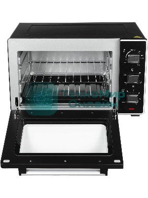 Мини-печь Hyundai MIO-HY093 28 л, 1600 Вт, черный