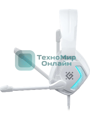 Гарнитура Defender Espanto белый, проводная, подсветка