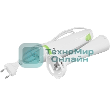 Блендер погружной Ergolux ELX-HB01-C34 (13124) 1 скорость 250 Вт, 220-240В пласт. бело-салатовый