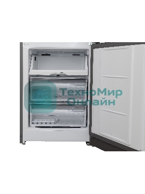 Холодильник Hotpoint HT 5200 C MX мраморный двухкамерный, 240/83л, морозилка снизу, No Frost
