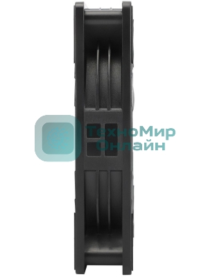 Кулер для корпуса Thermalright TL-S12R Reverse (120x120x25mm, 4-pin PWM, ARGB, 47.6CFM, 23.2dBA, 1500RPM, черный)