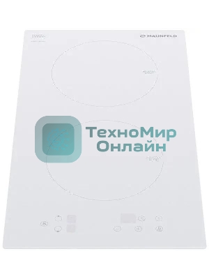 Индукционная варочная панель Maunfeld EVI.292-WH, конфорок: 2 шт., закаленное стекло, независимая, белый