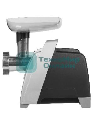 Мясорубка электрическая Аксион М62.01 черный, 2000 Вт, 4.0 кг/мин, реверс, защита от перегрузки, насадки - 4